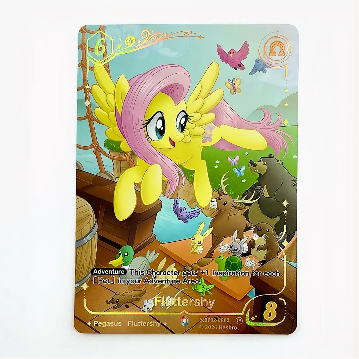 My Little Pony: Discord TCG — Fluttershy Promo Card (BP02-CR02)