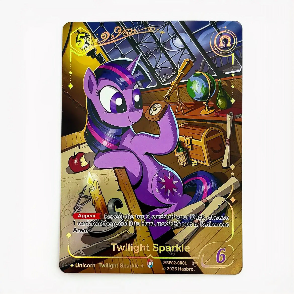 My Little Pony: Discord TCG — Twilight Sparkle Promo Card (BP02-CR01)