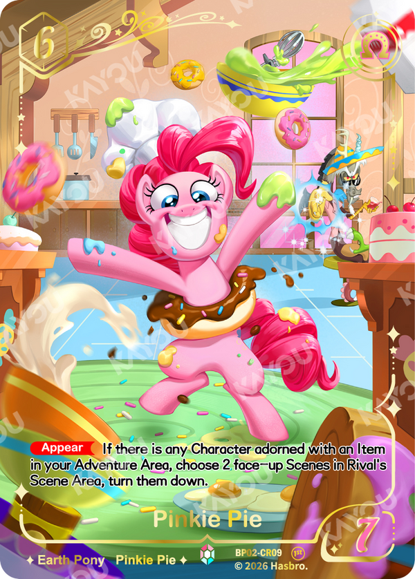 Pinkie Pie (CR) - My Little Pony TCG Single - BP02-CR09