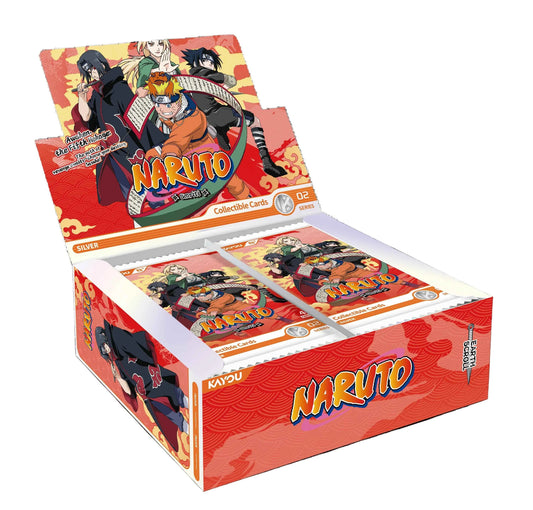 Naruto Kayou Smriti Earth Scroll Series 2 booster box - back