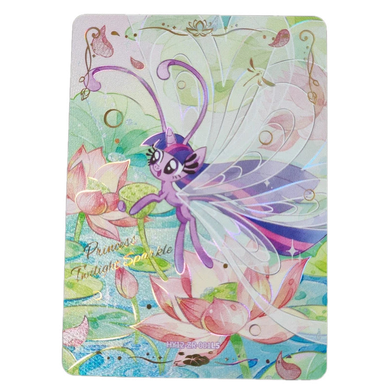 Princess Twilight Sparkle Zenith Rare Breezie card, My Little Pony TCG Moon 12, HY12-ZR-001