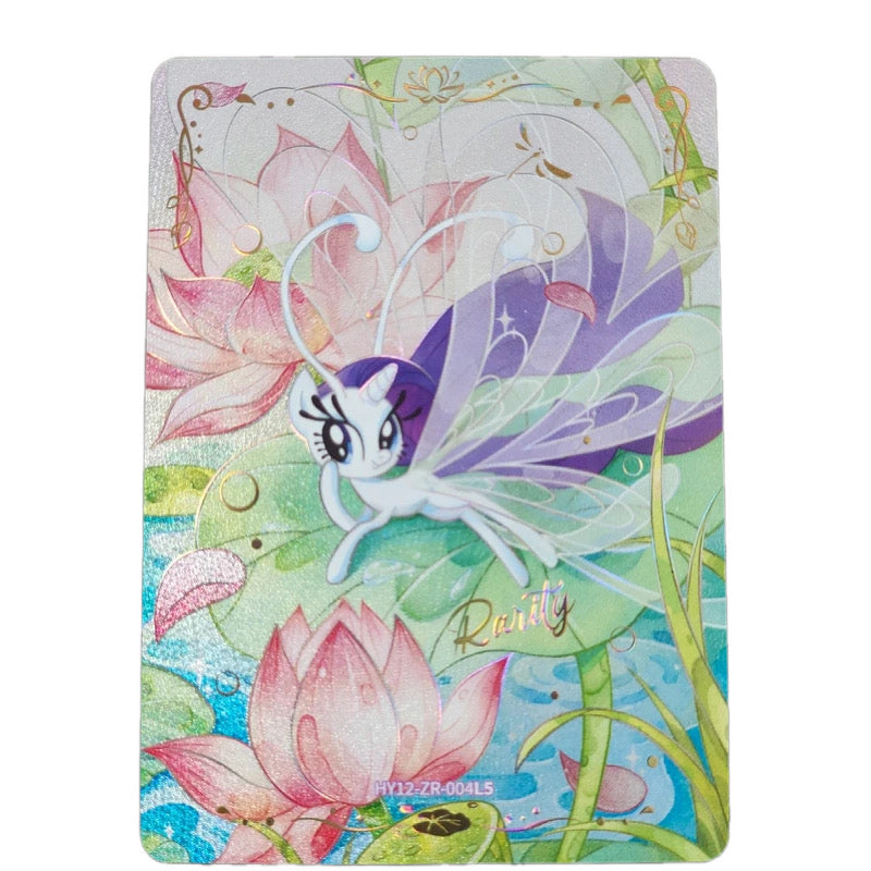 Rarity Zenith Rare Breezie card, My Little Pony TCG Moon 12, HY12-ZR-004