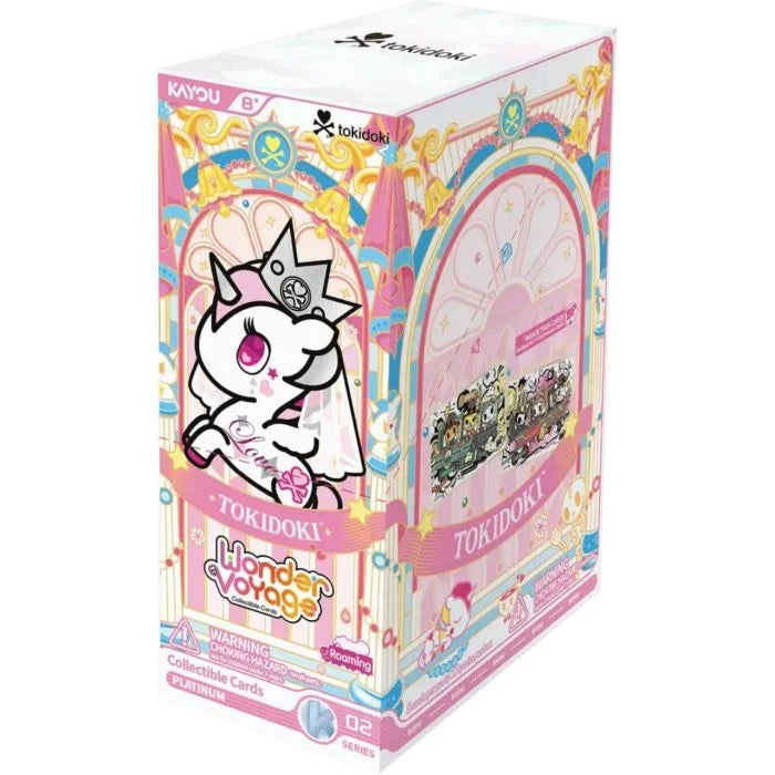 Kayou tokidoki Wonder Voyage Roaming Edition Series 2 Platinum booster box with Unicorno