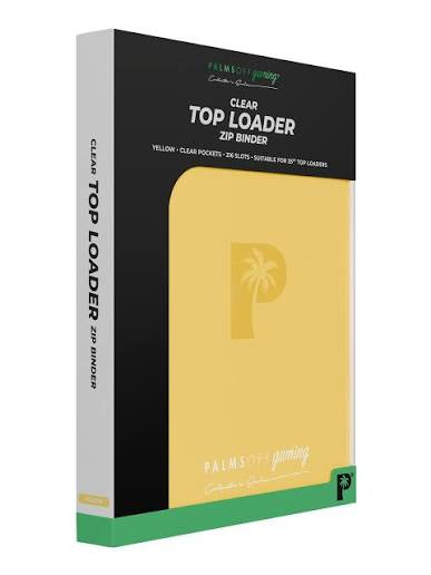 Collector's Series Top Loader Zip Binder - 9 Pocket