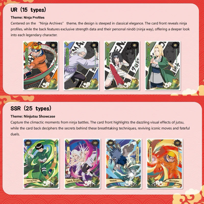 KAYOU Naruto Smriti Earth Scroll Series 2 Silver Series — UR and SSR Card Showcase - Collectable Cartel