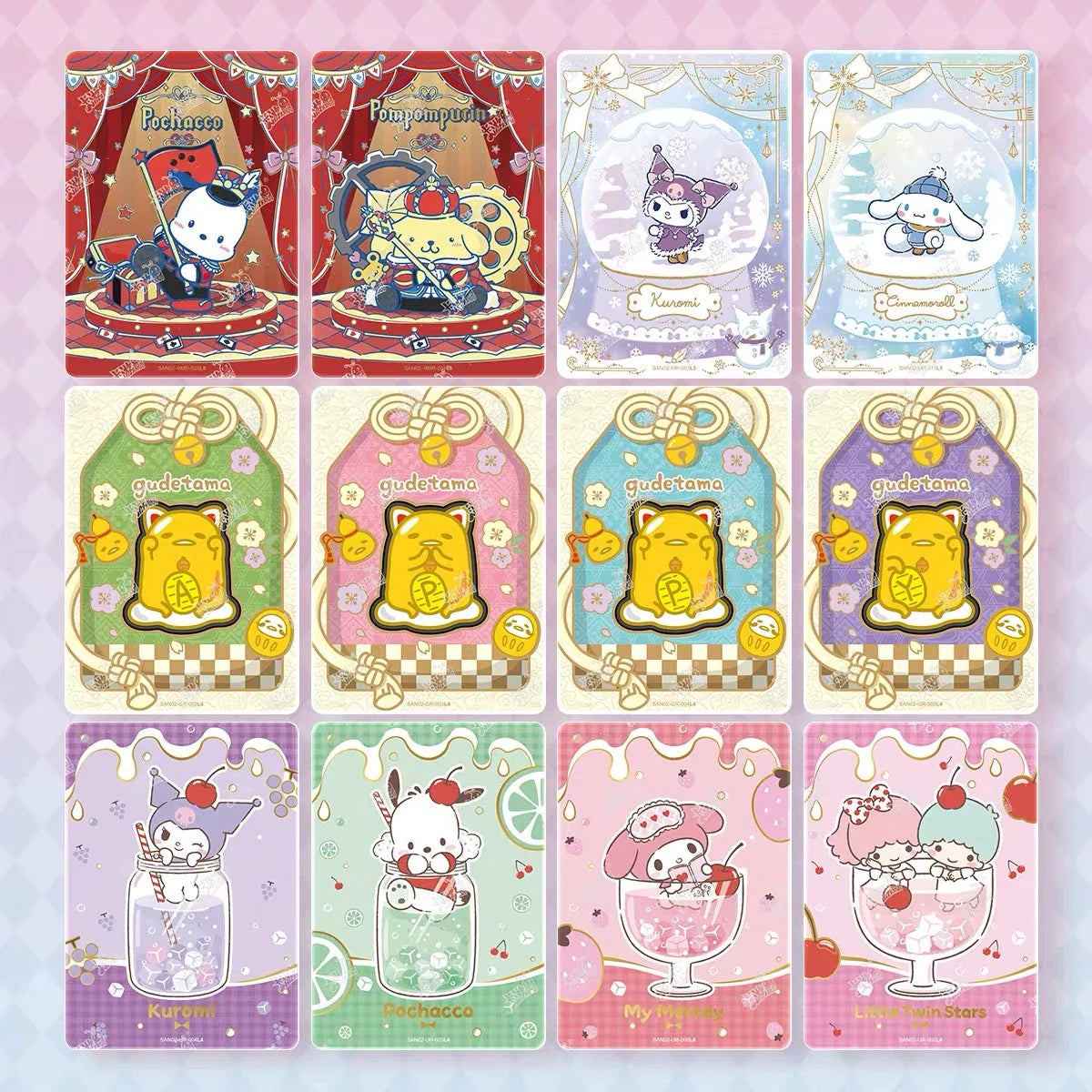Kayou Sanrio Warm Winter Sunny Snow Fun Pack MR, GR, MTR and UR cards