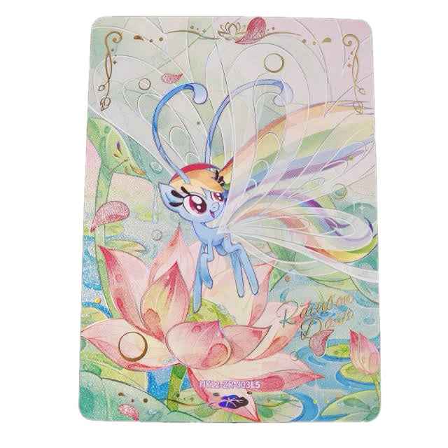 Rainbow Dash Zenith Rare card HY12-ZR-003, My Little Pony TCG Moon Edition single