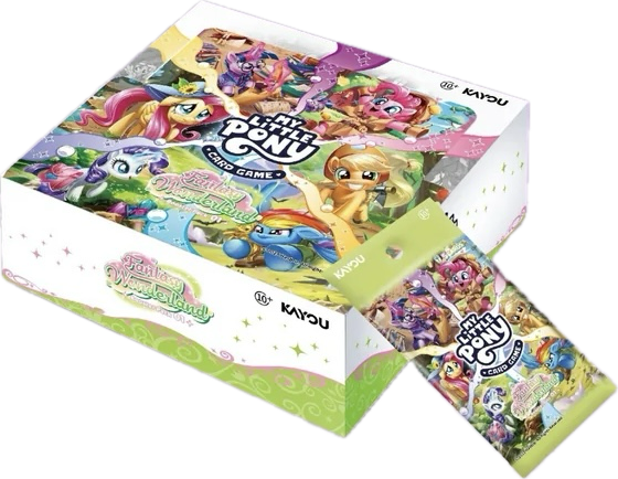 My Little Pony TCG booster boxes: Moon Edition, Fantasy Wonderland and Rainbow Edition available in Australia