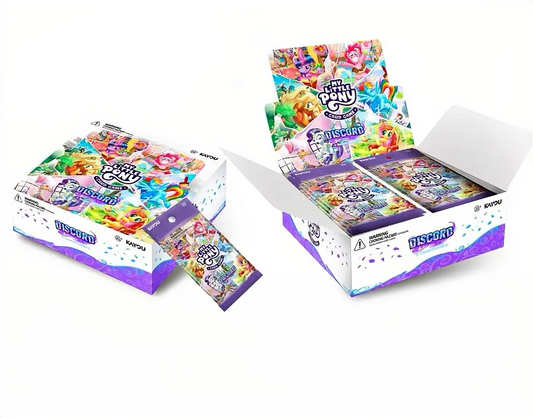 My Little Pony Discord Edition BP02 chase cards — Kayou Shining Ruby, Gold and Colorful Rares