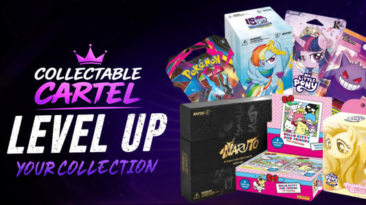 Collectable Cartel My Little Pony, Naruto and Sanrio trading cards and booster boxes, shipped Australia-wide