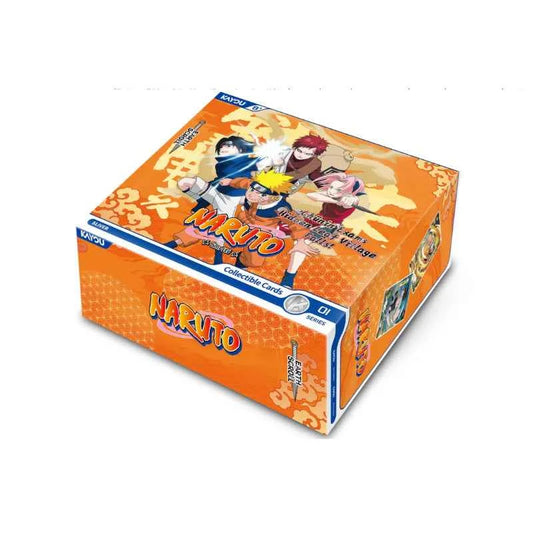 Naruto Kayou Earth Scroll Series 1 booster box - back