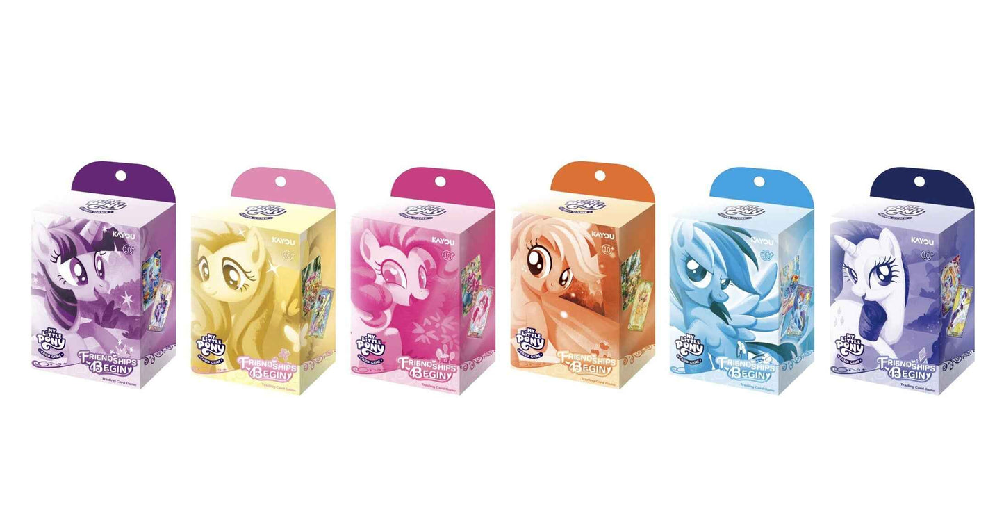 My Little Pony TCG: Friendships Begin Starter Deck Set of 6 - Collectable Cartel