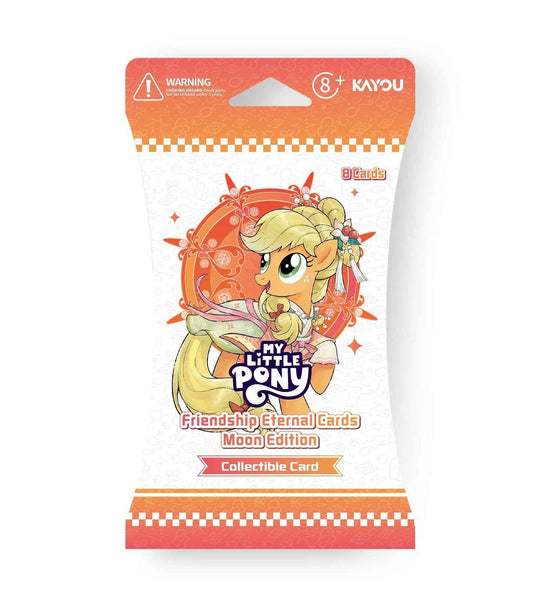 My Little Pony Moon Edition NA01 Sleeved Premium Booster Pack - Collectable Cartel