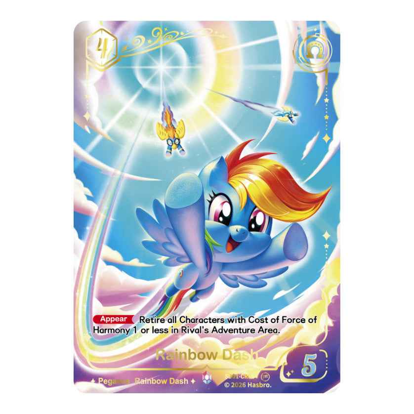 Rainbow Dash (CR) — My Little Pony TCG Single — SD01-CR05