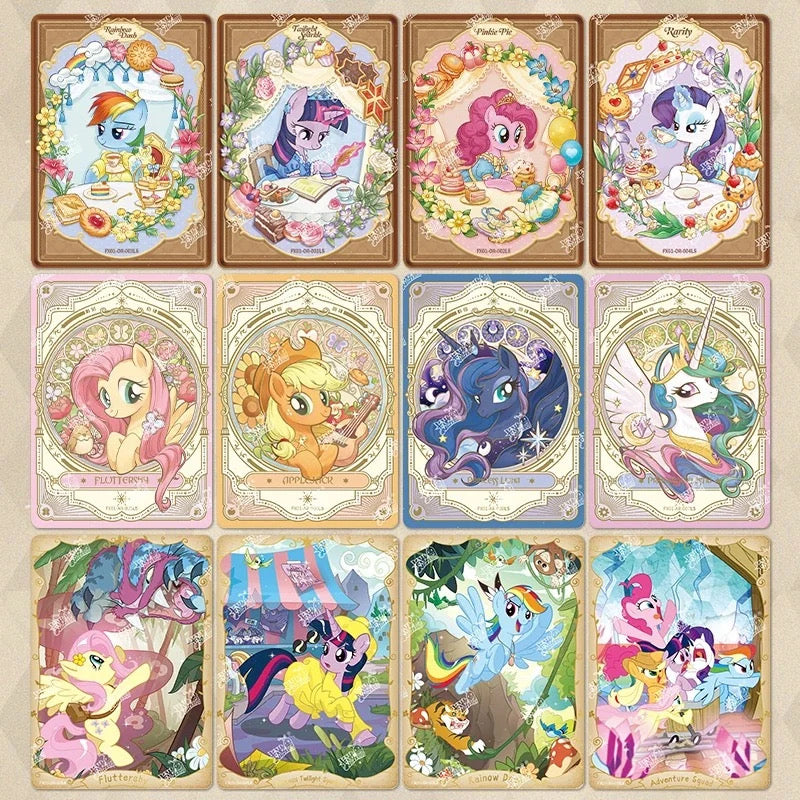 My Little Pony Friendship Eternal Star Edition Wave 1 character trading card lineup