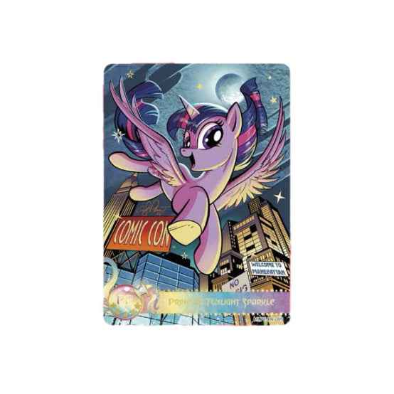My Little Pony Princess Twilight Sparkle Comic Con Promo Card MLPE-PR-005