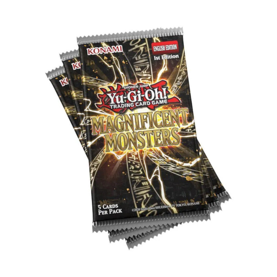 Yu-Gi-Oh! Magnificent Monsters box set angled view showing featured monster artwork