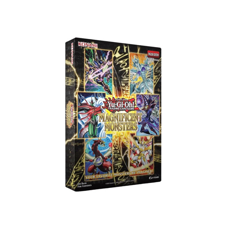 Yu-Gi-Oh! Magnificent Monsters Box Set 1st Edition English packaging front