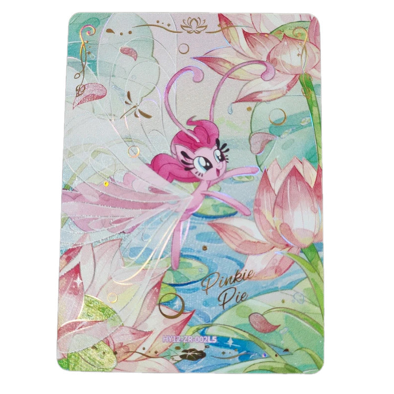 Pinkie Pie Zenith Rare Breezie card, My Little Pony TCG Moon 12, HY12-ZR-002