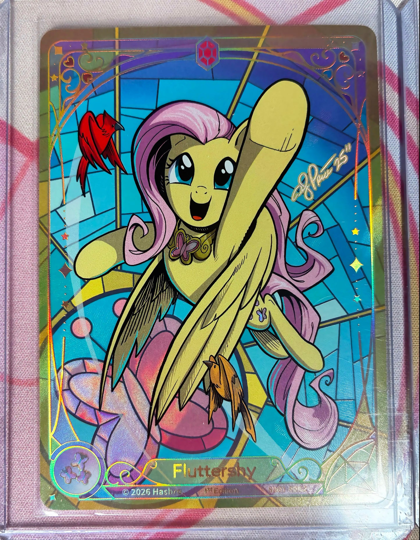 Fluttershy (RR) - My Little Pony TCG Single - SD01-RR02