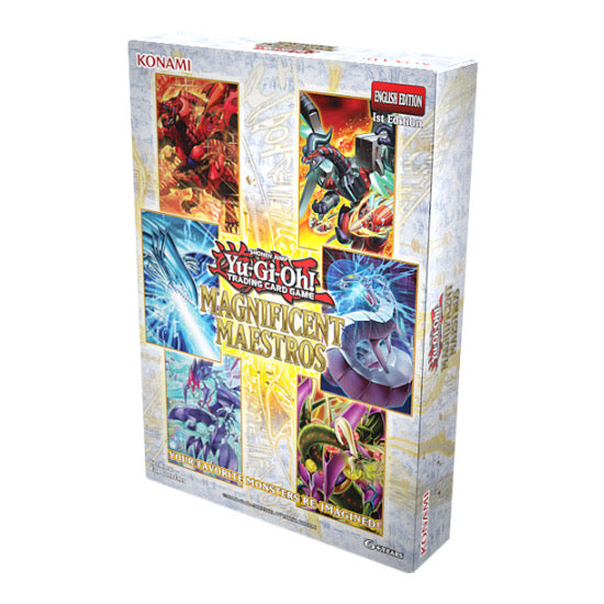 Yu-Gi-Oh! Magnificent Maestros Box Set English 1st Edition sealed box by Konami
