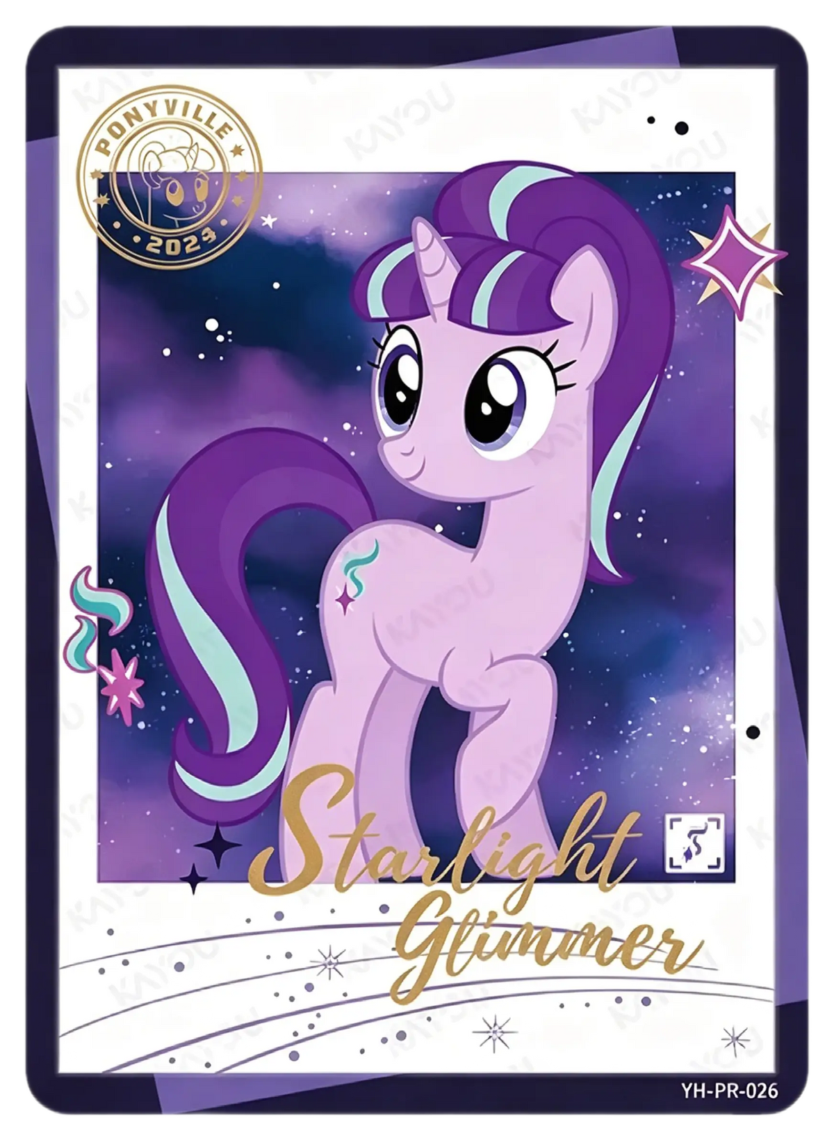 My Little Pony Starlight Glimmer Promo Card – Ponyville 2024 (YH-PR-026) — Kayou collector card