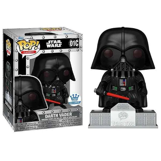 Darth Vader Classic Funko Shop Exclusive Limited to 10,000 produced Funko Pop! #01C - Collectable Cartel