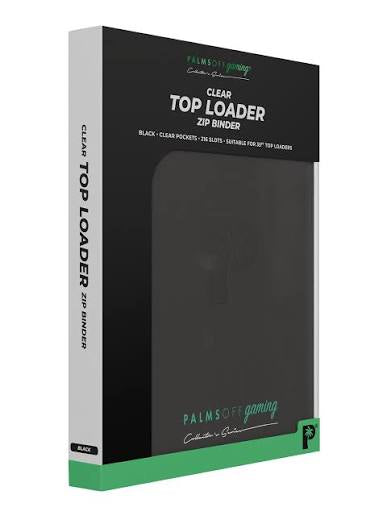 Collector's Series Top Loader Zip Binder - 9 Pocket