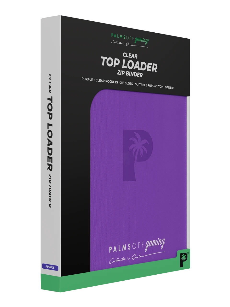Collector's Series Top Loader Zip Binder - 9 Pocket
