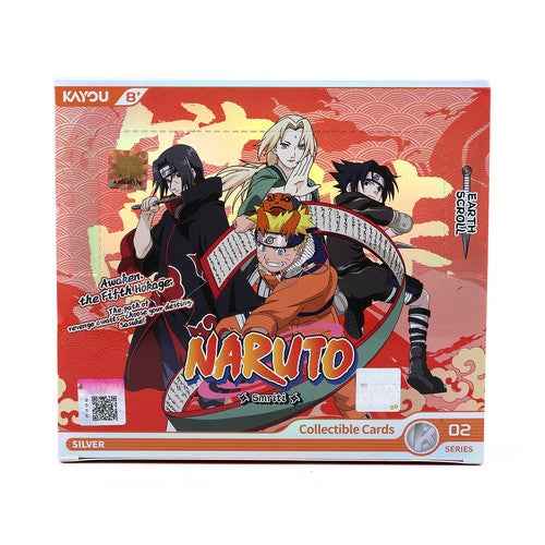 Naruto Smriti Collectible Cards - Earth Scroll Series 2 Booster Box (KAYOU Silver Series, SEA Exclusive)