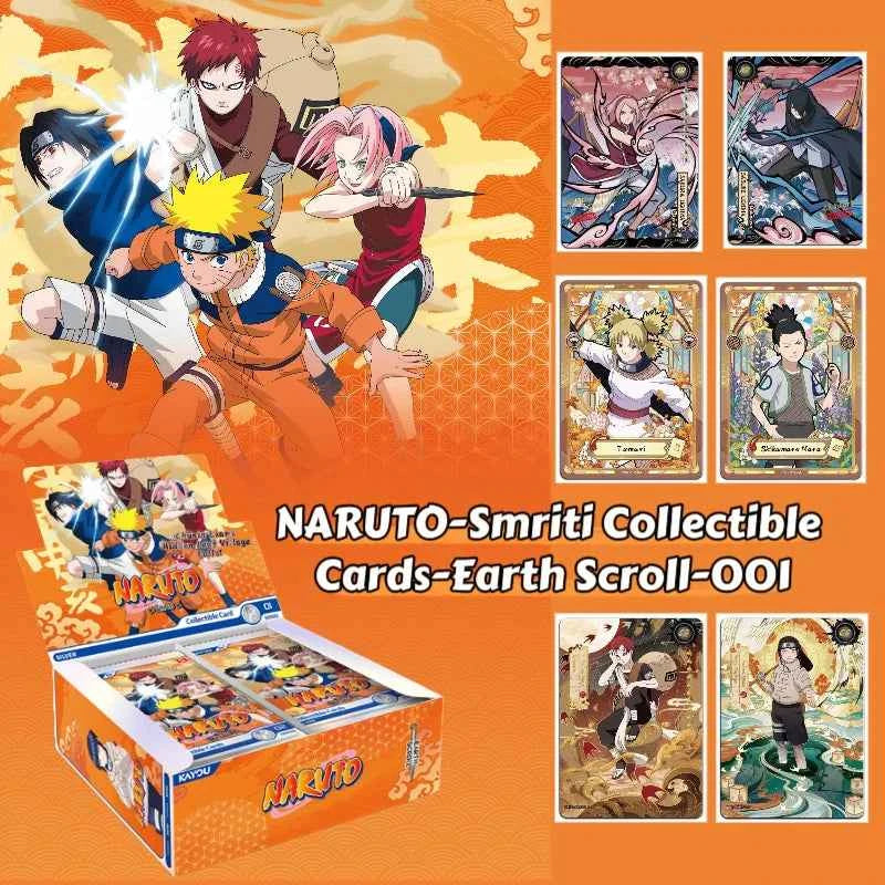 Naruto Smriti Collectible Cards - Earth Scroll Series 01 Booster Box (KAYOU Silver Series)