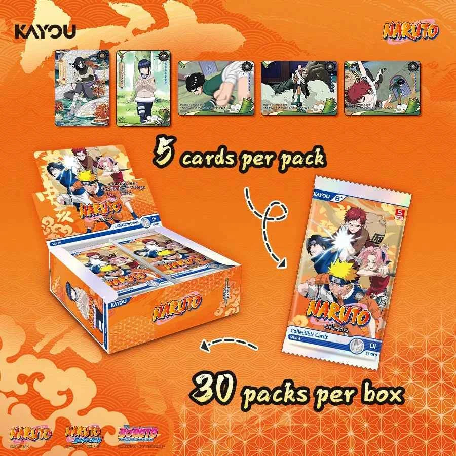 Naruto Smriti Collectible Cards - Earth Scroll Series 01 Booster Box (KAYOU Silver Series)