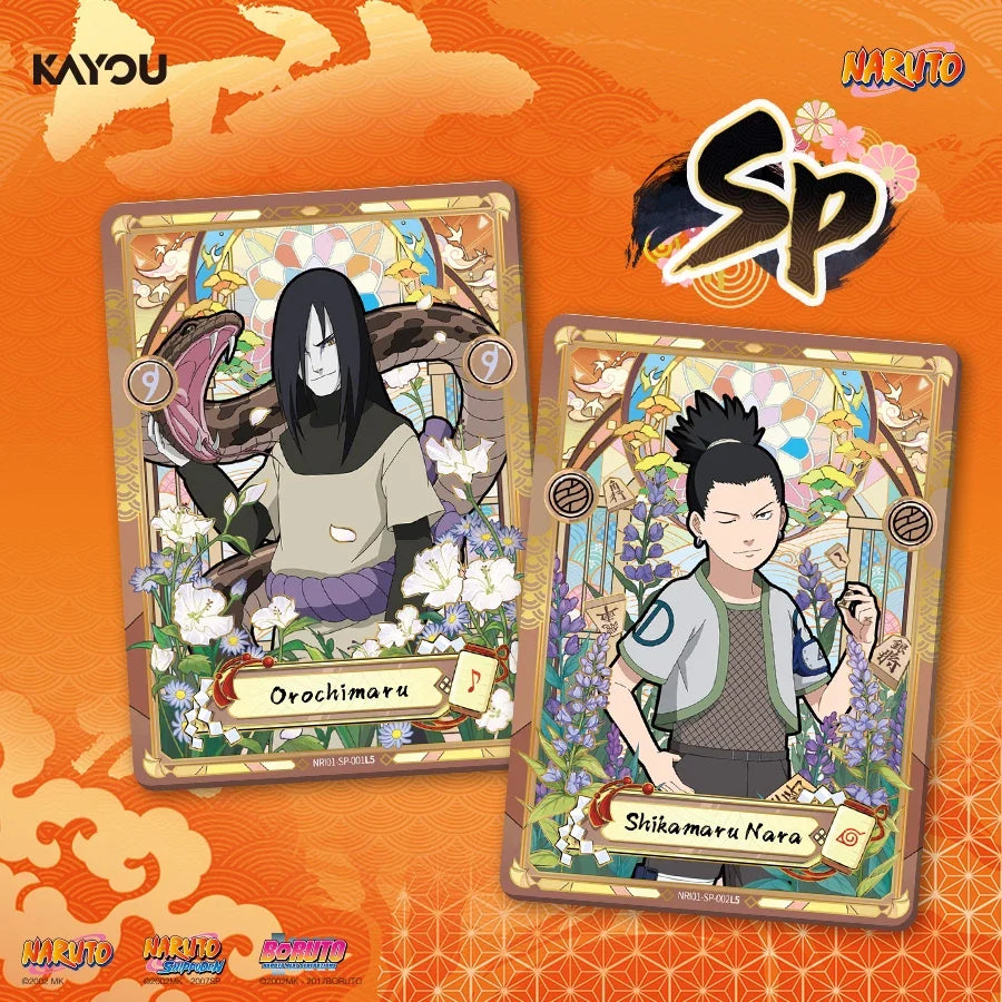 KAYOU Naruto Smriti Earth Scroll Series 01 Silver Series — SP Special Cards - Collectable Cartel