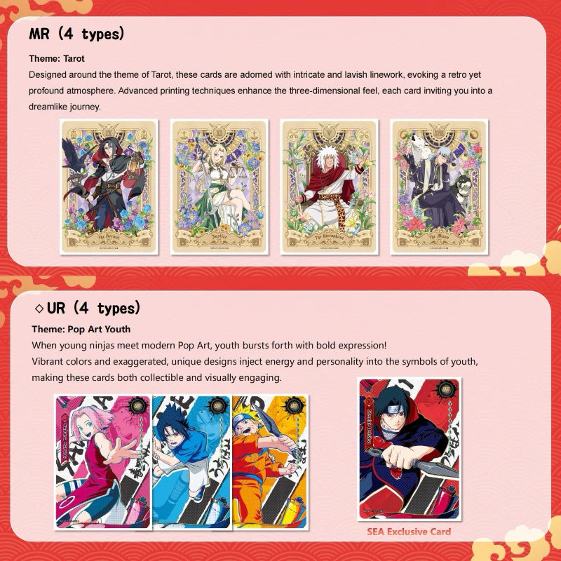 KAYOU Naruto Smriti Earth Scroll Series 2 Silver Series — MR and UR Card Showcase - Collectable Cartel