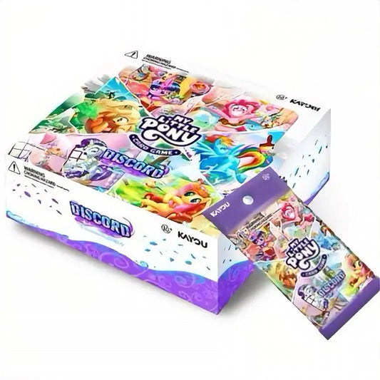 KAYOU My Little Pony Discord Series 2 Booster Box and Pack Side Angle - Collectable Cartel