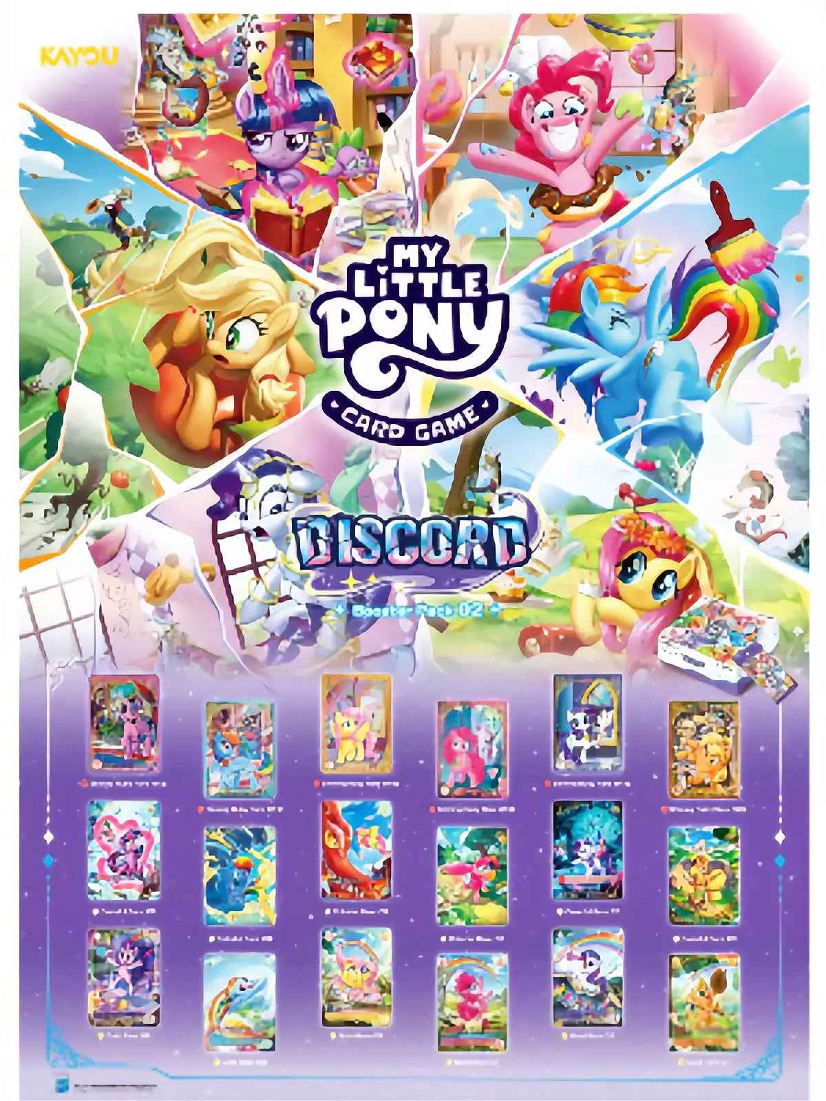 My Little Pony TCG Discord Edition Series 2 - card examples