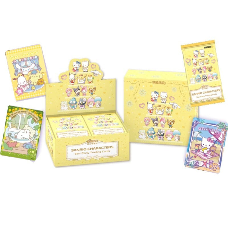 Sanrio Characters Star Party Trading Cards Booster Box