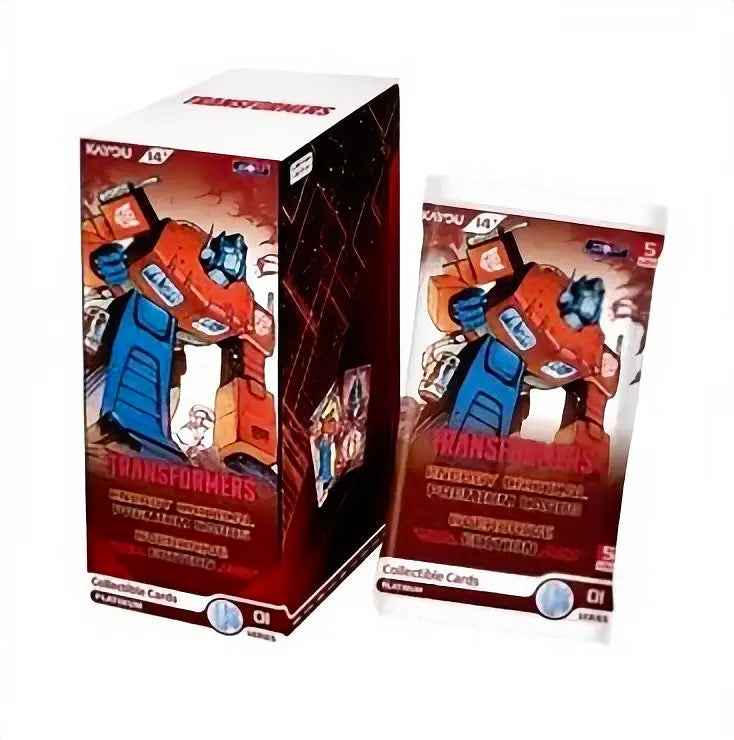 Transformers Energy Critical Overdrive booster box - front