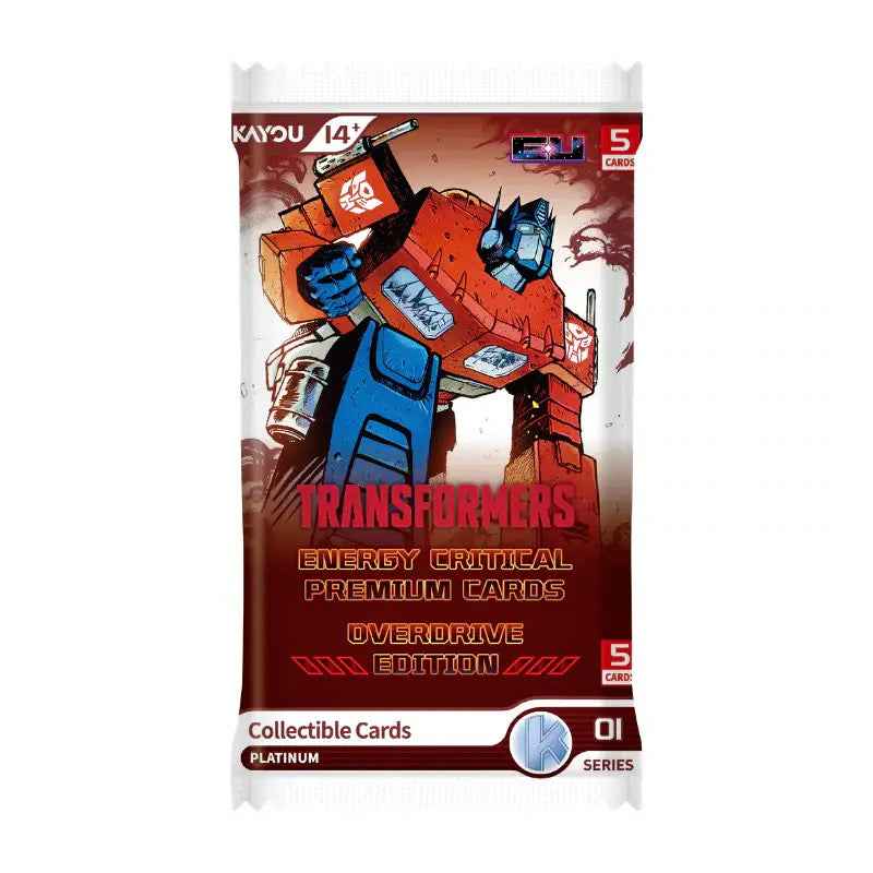 Transformers Energy Critical Overdrive - card examples