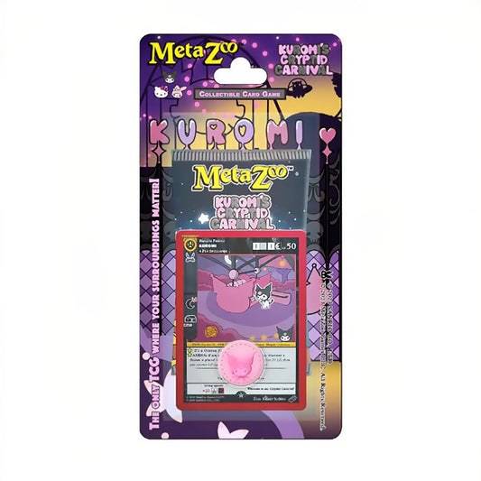 MetaZoo x Sanrio Kuromi's Cryptid Carnival Blister Pack - sealed front