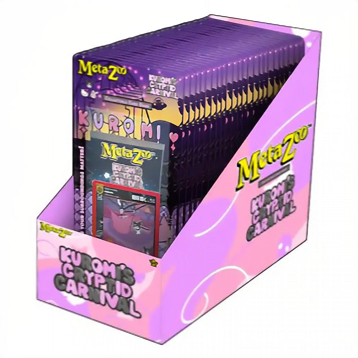 MetaZoo x Sanrio Kuromi's Cryptid Carnival Blister Pack - card showcase