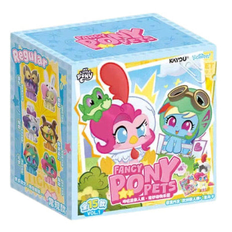 Kayou My Little Pony Fancy Pony Pets Vol. 1 mini figure blind box – Mane Six dressed as their pets