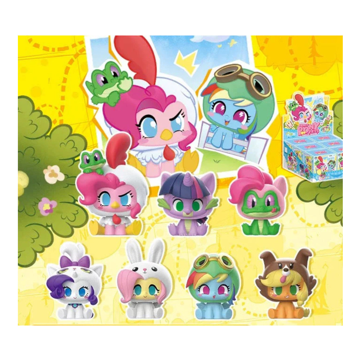 My Little Pony Fancy Pony Pets Vol. 1 blind box by Kayou – 15 collectable designs including secret rares