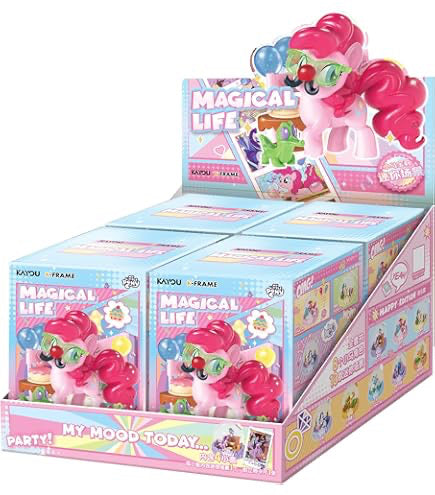Kayou My Little Pony Magical Life display case with blind boxes – My Mood Today series