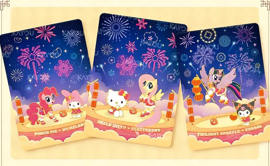 My Little Pony × Sanrio Characters Kayou New Year gift box — officially licensed collectible set