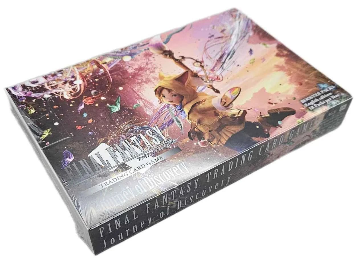 Final Fantasy TCG Journey of Discovery booster box - back