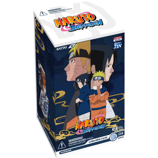 KAYOU Naruto Shippuden JIN Chapter Series 4 Platinum Booster Box, English US edition