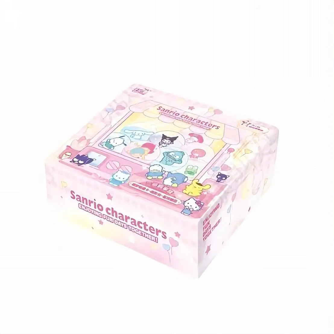 Kayou Sanrio Honey Frost Fun Pack sealed booster box with Hello Kitty, Kuromi and My Melody