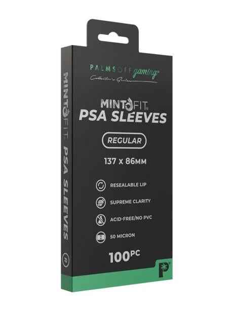 MintFit PSA Graded Card Sleeves Regular 100 per pack - Collectable Cartel