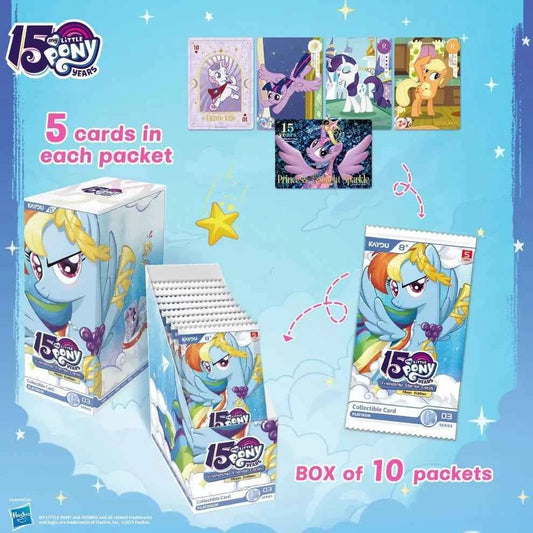 My Little Pony Friendship Eternal Moon Edition series 3 Booster Box 15th Anniversary Edition - Collectable Cartel